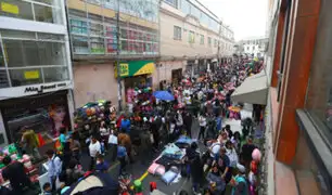 MML declara zona rígida desde el 15 de mayo perímetro de Mesa Redonda y Mercado Central