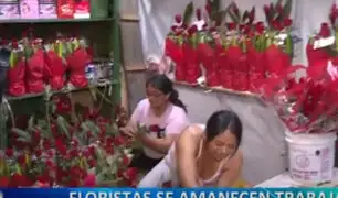 Día de la Madre: masiva concurrencia de público al Mercado de Flores para adquirir rosas