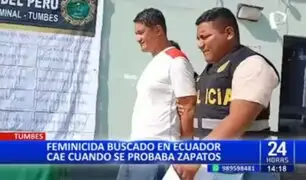 Cae en Tumbes expolicía buscado en Ecuador por doble feminicidio