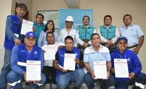 506 trabajadores de 23 EPS fueron certificados por Otass y Sencico entre enero y abril del 2023