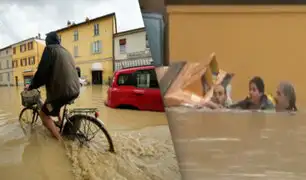 Inundaciones en Italia dejan al menos 13 muertos y daños millonarios