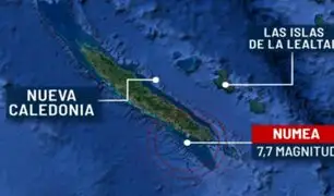 Emiten alerta de tsunami en el Pacífico sur tras terremoto de 7.7 en Nueva Caledonia