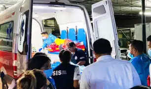 Trasladan a niña con dengue de Sullana a Lima en vuelo aeromédico de la FAP financiado por el SIS