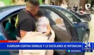 Chiclayo: Más de 10 escolares intoxicados tras fumigación contra el dengue