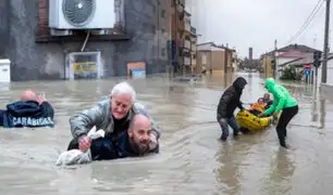 Italia: Inundaciones dejan más de 36 mil personas sin casa