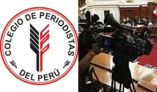 Ley Mordaza: Colegio de Periodistas del Perú rechaza proyecto legislativo que pone en peligro libertad de prensa