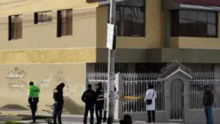 Arequipa: investigan muerte de ladrón que ingresó a robar a vivienda