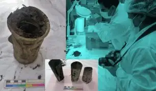Sorprendente hallazgo en Cusco: encuentran brazaletes prehispánicos en vaso ceremonial