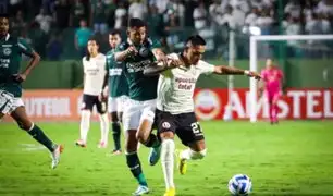 Con gol en los minutos finales: Universitario perdió 1-0 ante Goiás por Copa Sudamericana