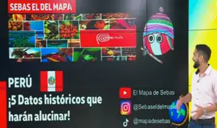El mapa de Sebas: estos son los cinco datos no tan conocidos de la historia del Perú