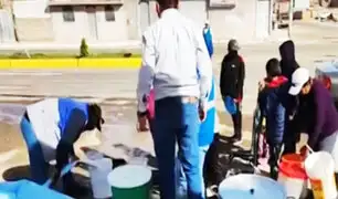 Moquegua: Vecinos llevan seis días sin agua tras derrame de petróleo en Pasto Grande