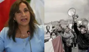 Defensa de Boluarte sobre fallecidos en manifestaciones: Ella no tiene competencia profesional ni carrera militar