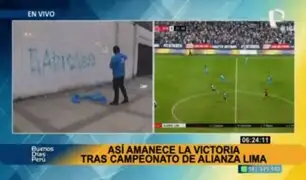 Alianza Lima 6-1 Binacional: así quedaron las calles de La Victoria tras triunfo blanquiazul
