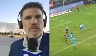 Omar Ruiz de Somocurcio cuestiona jugada de Barcos y Lavandeira para el sexto gol de Alianza: "Exceso de riesgo"