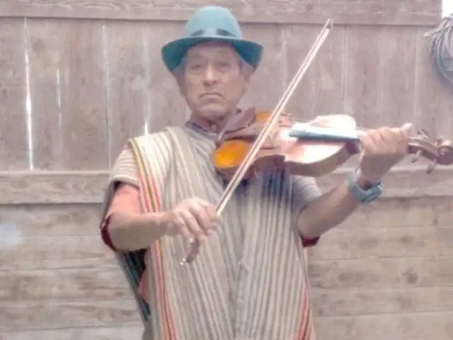 Ministerio de Cultura otorgó Personalidad Meritoria a destacado violinista de danza de tijeras