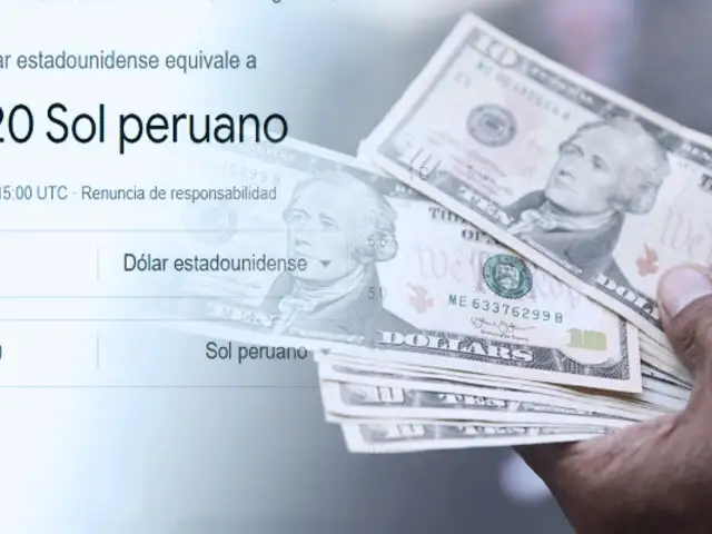 ¿Dólar se disparó en Perú? Google cotizó por error a S/5.20 la moneda extranjera