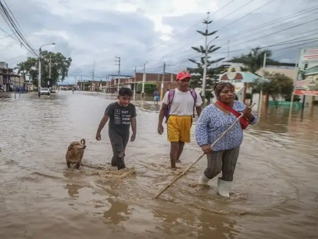 Fenómeno El Niño: 138 distritos más son incluidos en declaratoria de emergencia por fuertes lluvias