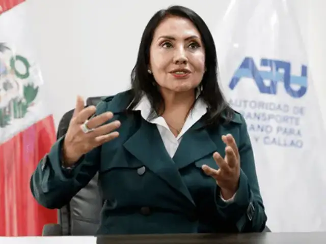 María Jara pide a procurador iniciar acciones legales tras su salida de la ATU
