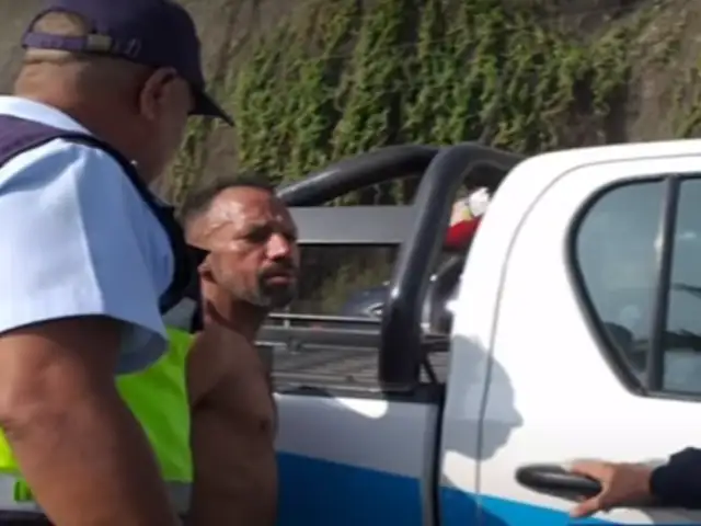 Barranco: ladrón que intentó huir por un acantilado registra antecedentes por otros robos