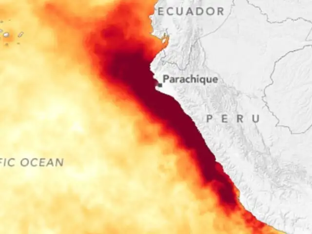 Confirman presencia de El Niño costero con temperaturas elevadas en la costa peruana