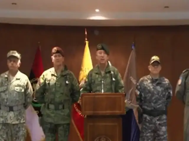 Ecuador: Fuerzas Armadas respalda decisión de Guillermo Lasso de disolver el Congreso