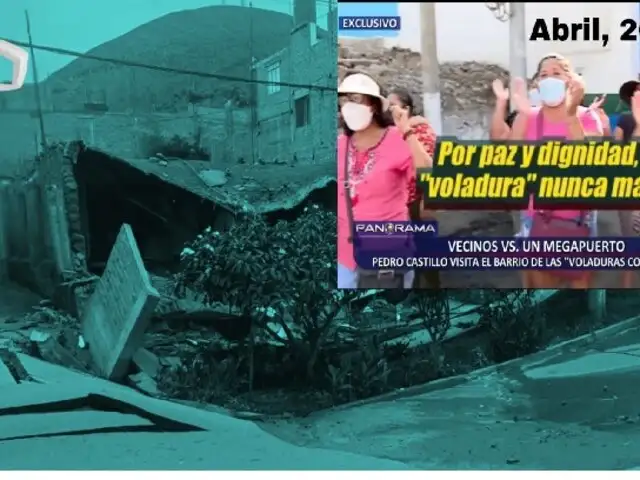 Panorama lo advirtió: Un “temblor” diario vivían los vecinos del megapuerto de Chancay desde el 2022