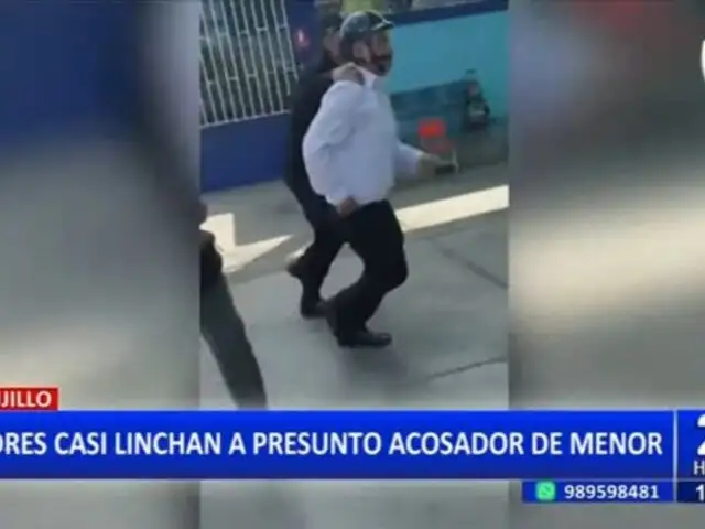 Trujillo: Padres casi linchan a profesor acusado de tocamientos indebidos a escolar