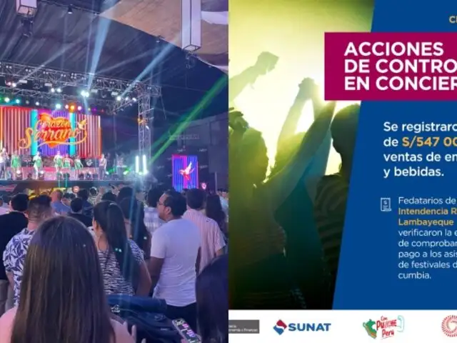 Chiclayo: conciertos de cumbia registran ventas de más de 547 mil soles por entradas y bebidas