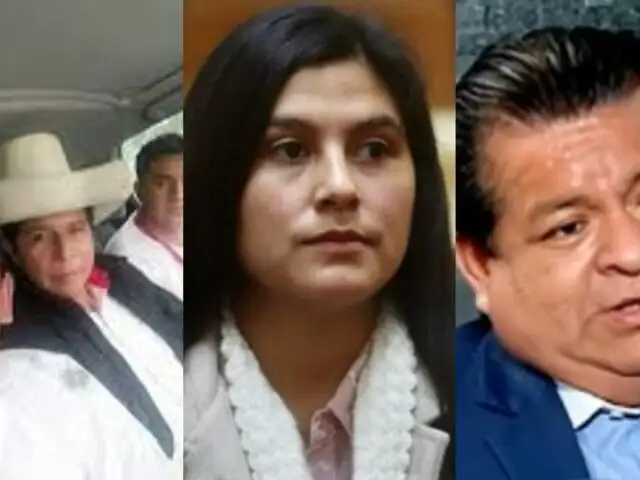 Sobrinos de Pedro Castillo, Yenifer Paredes y Bruno Pacheco deberán declarar ante la Comisión de Defensa este lunes 22
