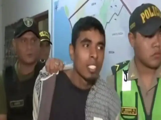 Policía recaptura a delincuente que fugó del penal Castro Castro