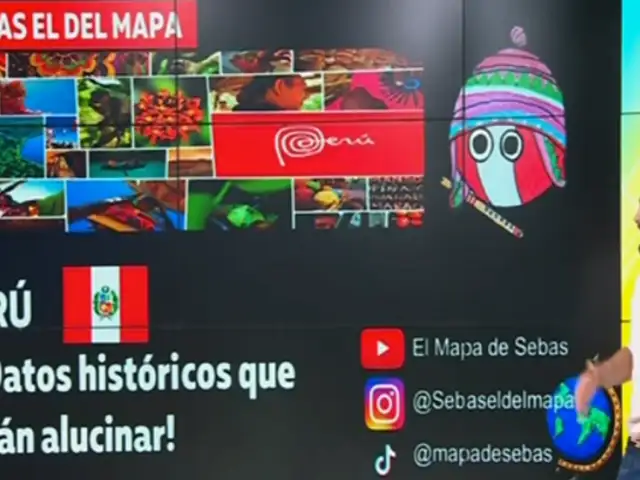 El mapa de Sebas: estos son los cinco datos no tan conocidos de la historia del Perú
