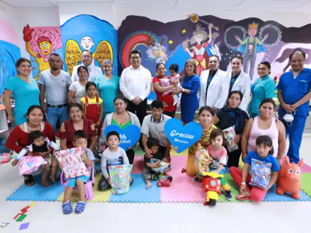 EsSalud y la fundación Global Smile devuelven la sonrisa a 48 niños en Trujillo