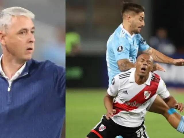 Tiago Nunes tras incidente con jugador de River Plate: “Se creen dueños de la Copa Libertadores"