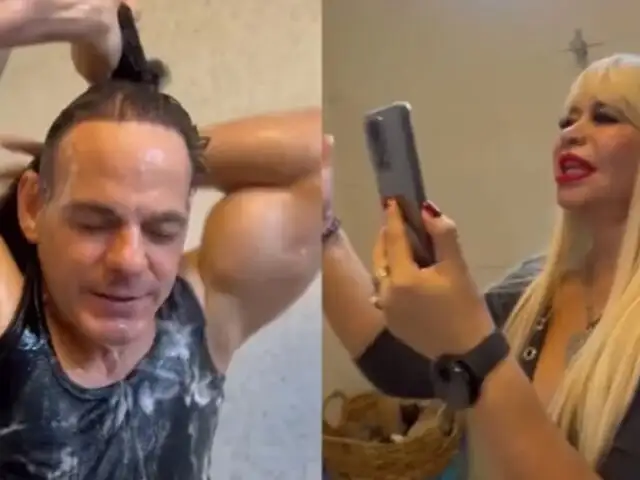 Mark Vito "revela" que Susy Díaz es quien lo ayuda a grabar sus videos 'hot' en la ducha