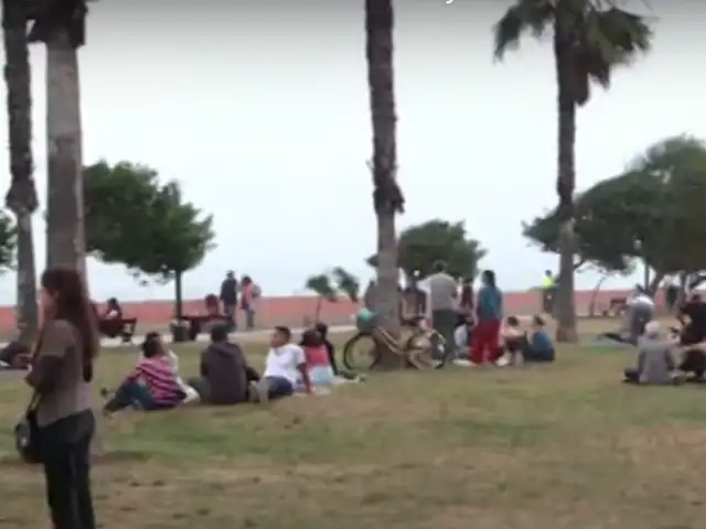 Miraflores: vecinos se reúnen en parque y realizan picnic masivo