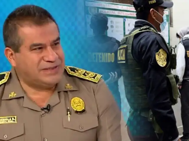 ¡Exclusivo! General PNP Óscar Arriola: “Hemos iniciado una campaña agresiva contra la extorsión y el sicariato”