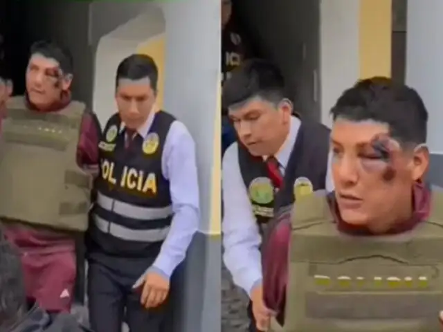 Cajamarca: Sujeto que asesinó a su expareja en la vía pública fue golpeado por reos de penal