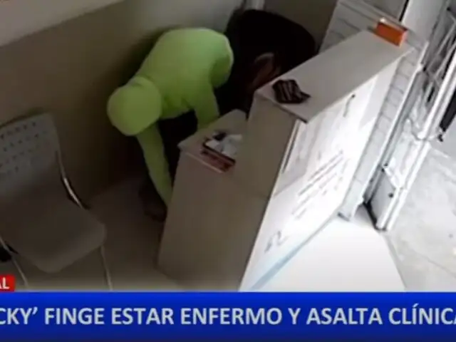 Huaral: delincuente ingresa a clínica y se lleva pertenencias de trabajadoras