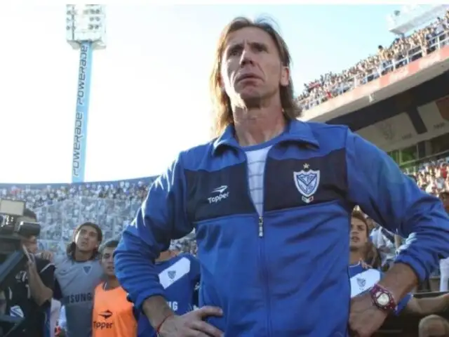Se despide del Vélez Sarsfield: Ricardo Gareca recordó a la 'bicolor' en conferencia