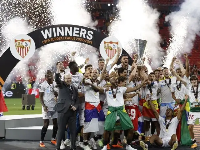 Europa League: Sevilla se coronó campeón tras vencer a la Roma en penales