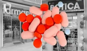 Multarán por S/4950 a farmacias y boticas que vendan medicamentos sin receta médica