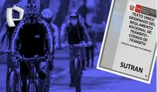 Conductores motorizados que adelanten a ciclistas por carril derecho serán multados con S/ 396