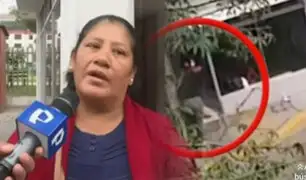 Mujer golpea e insulta a cobradora de parqueo en Los Olivos