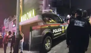 Trujillo: tres heridos fue el saldo de la detonación de un explosivo frente a discoteca