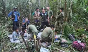 Colombia: encuentran con vida a los 4 niños que sufrieron accidente aéreo hace 40 días en la Selva del país