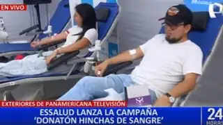 EsSalud: solo el 1% de ciudadanos del Perú dona sangre voluntariamente