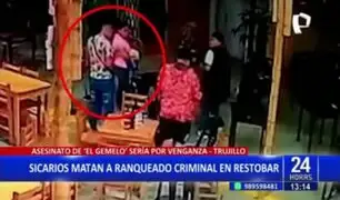 Trujillo: sicarios matan a balazos a ranqueado criminal en restobar