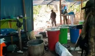 Policía quema más de 1 tonelada de droga decomisada en Amazonas