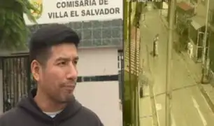Casi lo mata: Delincuente cogotea a hombre y lo deja inconsciente en suelo de Villa El Salvador