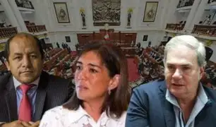 Sada Goray, Salatiel Marrufo y Mauricio Fernandini no acuden a la Comisión de Fiscalización